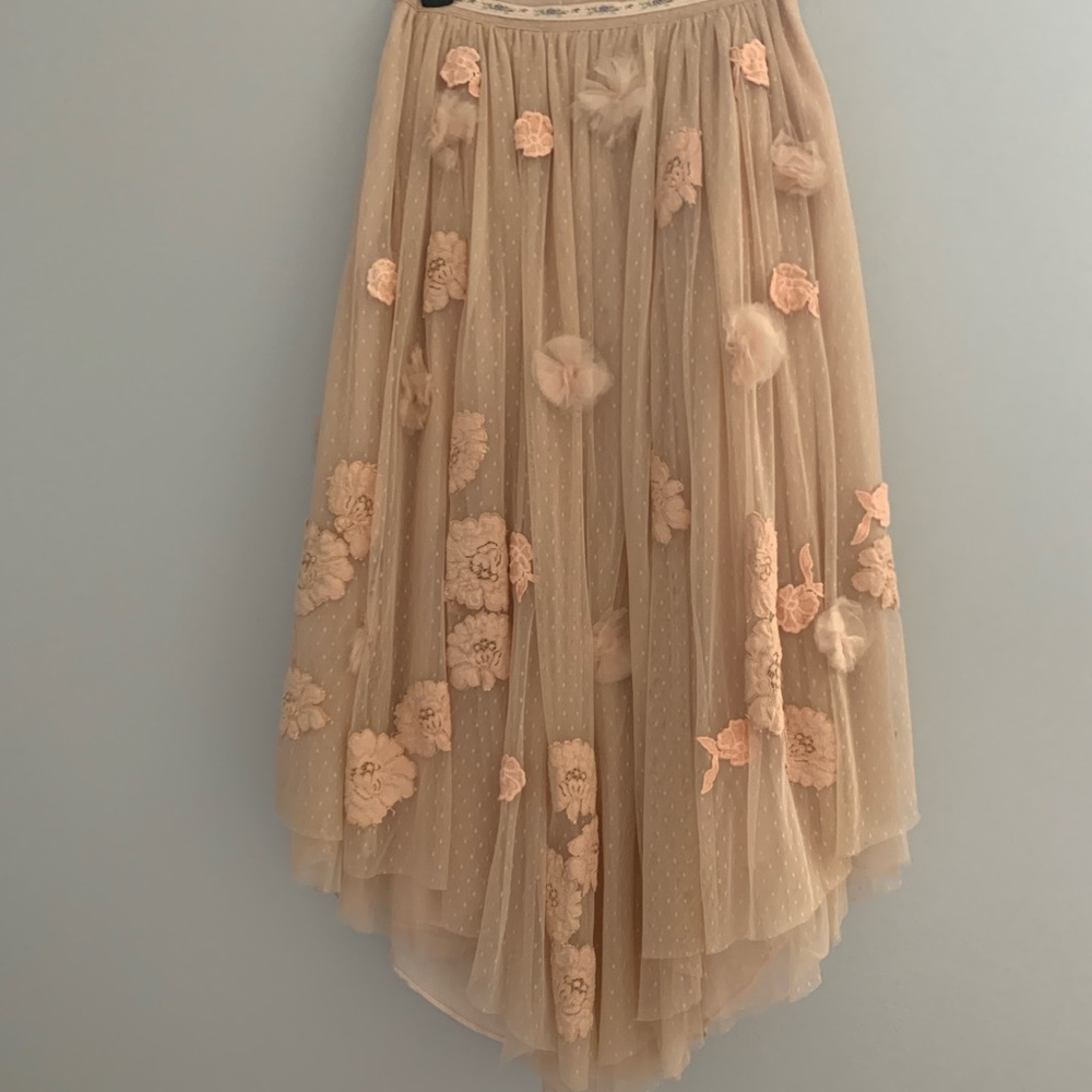 Rowena LoveShackFancy skirt. Tulle 3d. - Picture 6 of 6